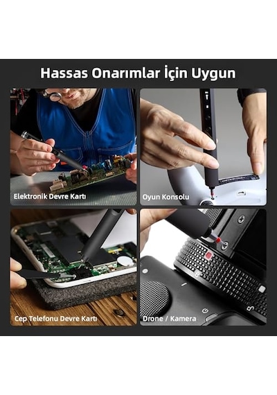 Mioji Ps49 500mah 180r/dk 5 Kademeli 42 Parça Şarjlı Tornavida Seti