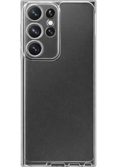 Samsung Uyumlu Galaxy S24 Ultra Kılıf Şeffaf Silikon Kamera Korumalı 3d