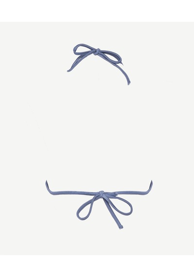 Yargıcı Standart Üçgen Yaka Askılı Kol Bikini 26ykbw1059b 021 Mavi