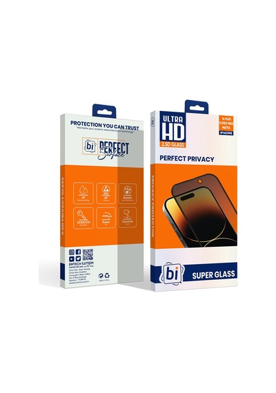 Bi 2,5d Prıvacy Super Glass Mat Apple Uyumlu   iPhone 14 Plus/13 Pro Max Ekran Koruyucu