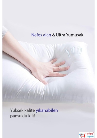 Elyaf Sepeti Boncuk Silikondan Üretilmiş 4 Adet Yastık