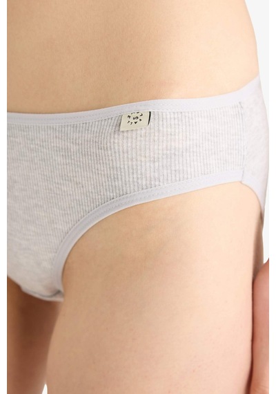 DeFacto Ribana 3'lü Askılı Brief Külot-Fall in Love D6404AX25SPPN36