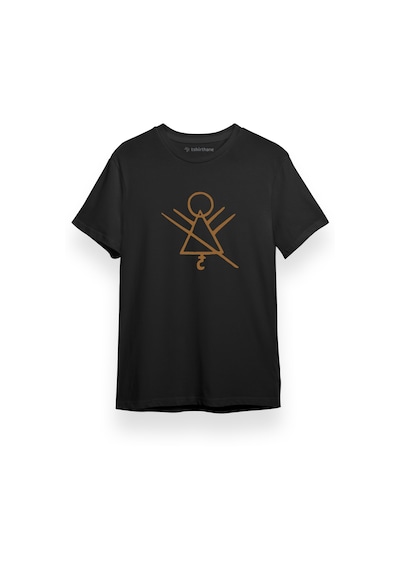 Yellowjackets Symbol Siyah Kısa Kol Erkek Tshirt 001