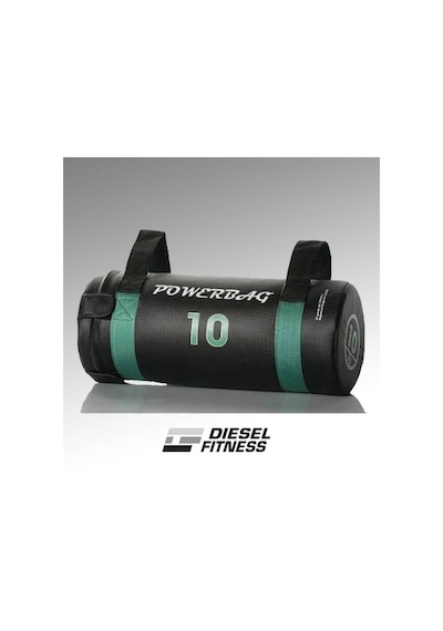 Diesel Fitness Power Bag 10 KG Siyah - Yeşil