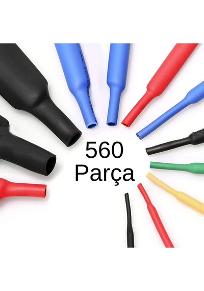 Makaron Kablo Tamir Seti Isıyla Büzüşmeli Daralan Hortum 5399