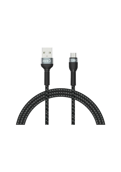 Siyah Shira Serisi Micro Usb Kablo 1 Metre-zore