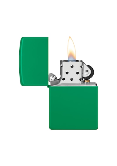 Zippo 48629 Regular Grass Green Matte Çakmak Çok Renkli