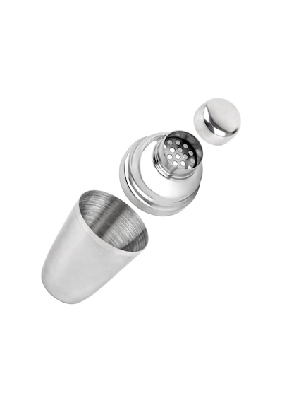 Perlotus Premium Kokteyl Seti 4 Parça Paslanmaz Çelik Bar Miksoloji Seti 500 Cc Shaker Jigger Mojito Tokmağı Burgulu Karıştırma Kaşığı
