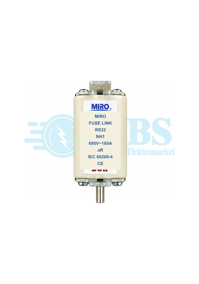 Nh1 690v 160a Ar Hızlı Tip Bıçaklı Sigorta