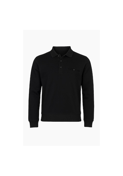 Simenti Regular Fit Polo Yaka Selanik Kazak - 7414 Siyah
