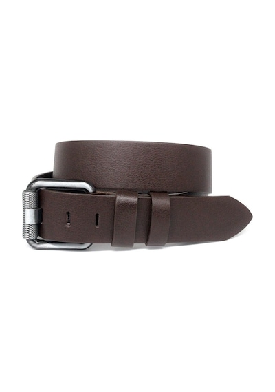Livize 2'li Hakiki Manda Derisi Erkek Kot Kemeri 4,5cm Borulu Toka