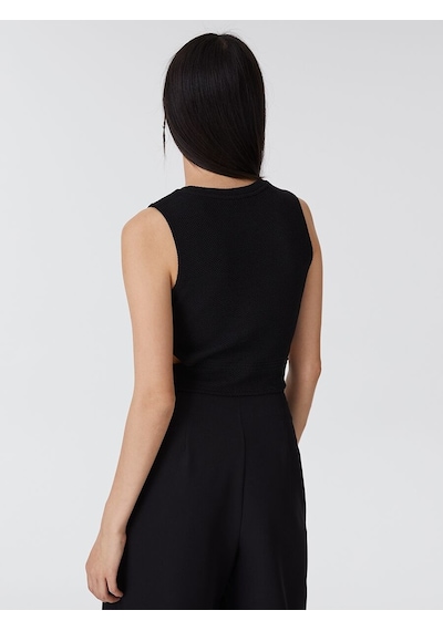 LOFT Crop Kadın Atlet Lf2030959 Q1.v1 Siyah