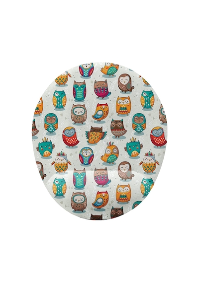 Sevimli Baykuşlar Bilek Destekli Mouse Pad