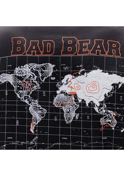 Bad Bear Gerald Erkek Siyah Tişört