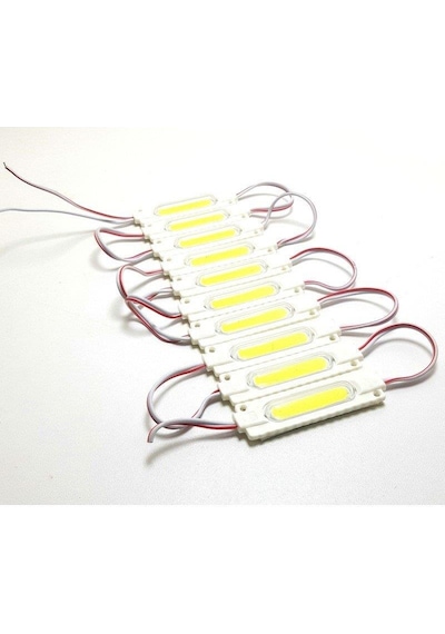 Ledwell Cob Ledli Mercekli Modül Led Beyaz - 10Adet