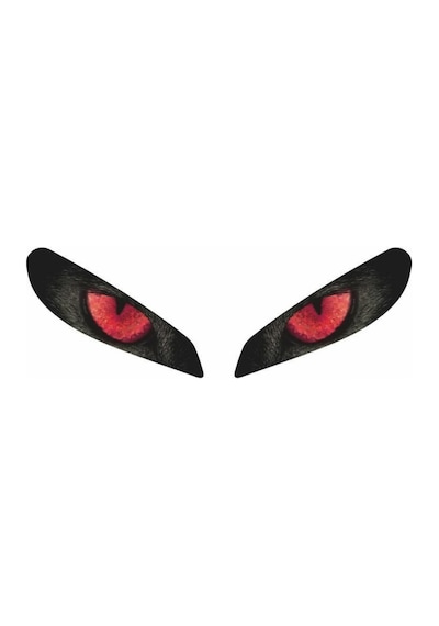 Cf Moto Cf Moto 250 Sr 2020 - 2023 Uyumlu Far Sticker Kırmızı