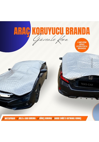 Universal Güneş&dolu&kar Koruyucu 5 Katlı - 4 Mevsim Oto Brandası
