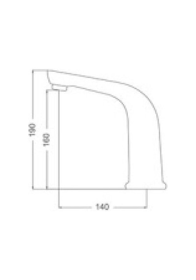 Gms Ft014 Tek Girişli Fotoselli Sensörlü Lavabo Musluk Bataryası