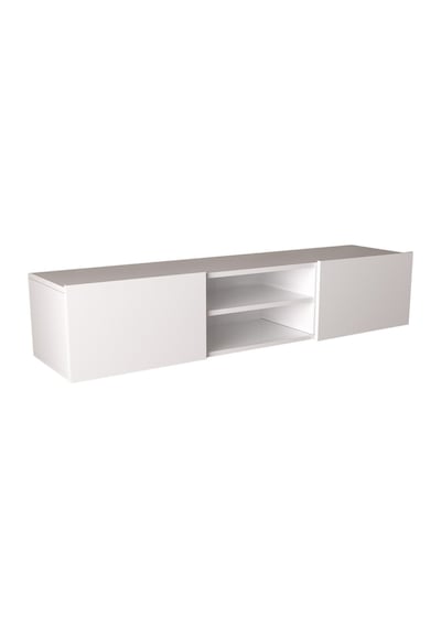 Df17102 Led Işıklı Duvara Monte Tv Ünitesi, 2 Kapaklı Dolaplı, Raflı 150 Cm Tv Alt Ünitesi Beyaz Df17102 Led Işıklı Duvara Monte Tv Ünitesi, 2 Kapaklı Dolaplı, Raflı 150 Cm Tv Alt Ünitesi Beyaz
