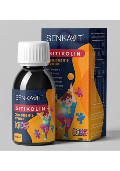 Senkavit Kids Sitikolin 100 ML Şurup