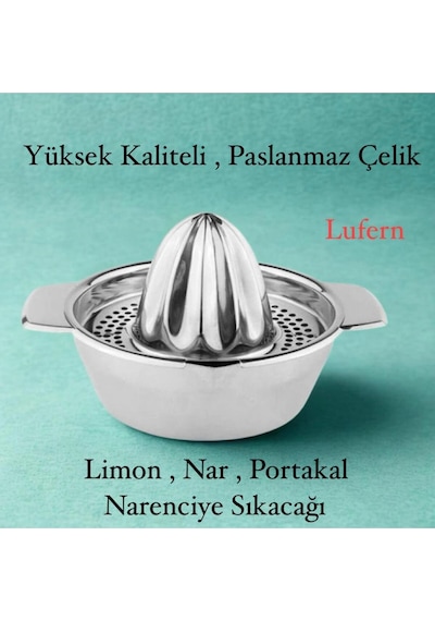 Yüksek Kaliteli Paslanmaz Çelik Limon Ve Nar Sıkacağı Portakal Narenciye Süzgeç Kompakt Taşınabilir Çok Renkli
