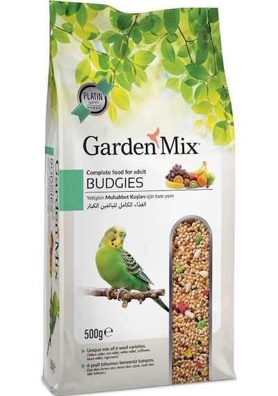 Garden Mix Platin Meyveli Muhabbet Kuşu Yemi 500 Gr