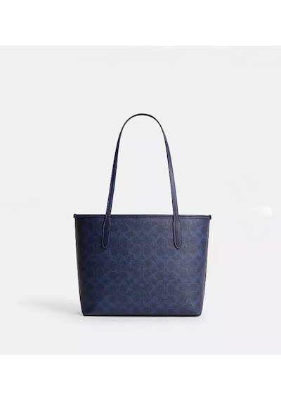Coach Medium City Tote Bag Kadın Çanta Lacivert