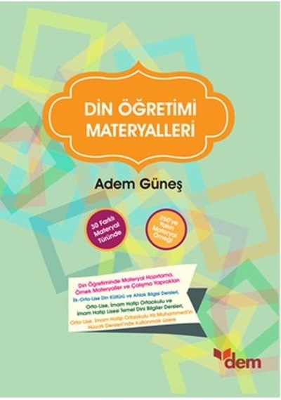 Din Öğretimi Materyalleri - Adem Güneş - Dem Yayınları