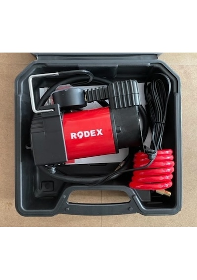 Rodex RDX7301 12V 150Psi Mini Kompresör Güçlü Mini Araç Kompresörü