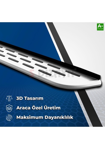 Opel Combo E Uzun Şase Uyumlu 2019 2020 2021 2022 2023 2024 2025 2026 2027 Araca Özel Yan Basamak