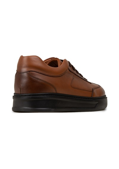 Deery Erkek Hakiki Deri Taba Renk Sneaker Ayakkabı - 02015mtbae01 Taba