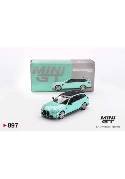 Mini Gt 1/64 Bmw M3 M Performance Touring Mint Green Mgt00897 Çok Renkli