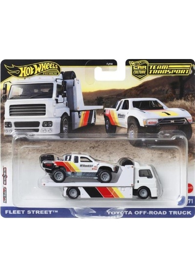 Premium Team Transport Hrv39 Car Culture Fleet Street & Toyota Off-road Truck Çok Renkli