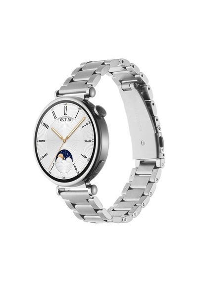 Huawei Watch Gt6 41mm / Gt5 Pro 42mm / Gt5 / Gt4 41mm Uyumlu 18mm Çelik Kordon
