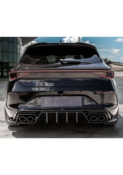 Cupra Leon Mk1 2021-2024 7 Parça Body Kit Parlak Siyah