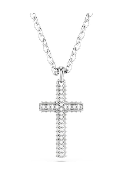 5675577 Swarovski Kolye İnsigne:pend Cross Full Pave Whi/rhs Metalik