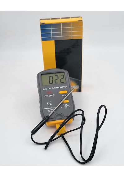 DİJİTAL TERMOMETRE-K TİPİ, 1000 °C