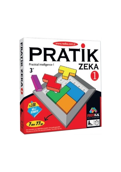 5313 Pratik Zeka 1 Kutu Oyunu Çok Renkli