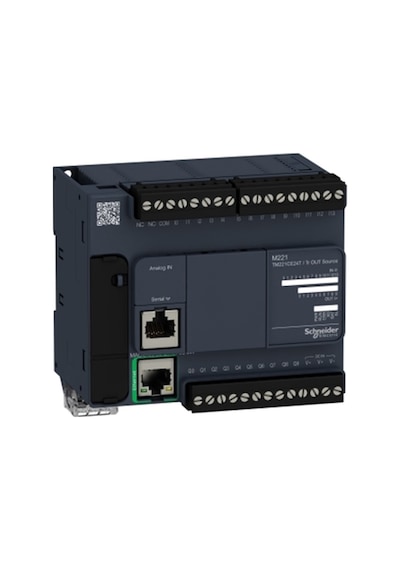 Schneider Electric , TM221CE24T , Kontrolör M221 24 GÇ transistör