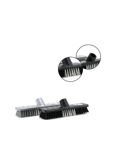 Günsan Yer Fırçası Kıl Boyu 3cm 020 003 Sert Kazıma Kenarlı - 12'li Paket