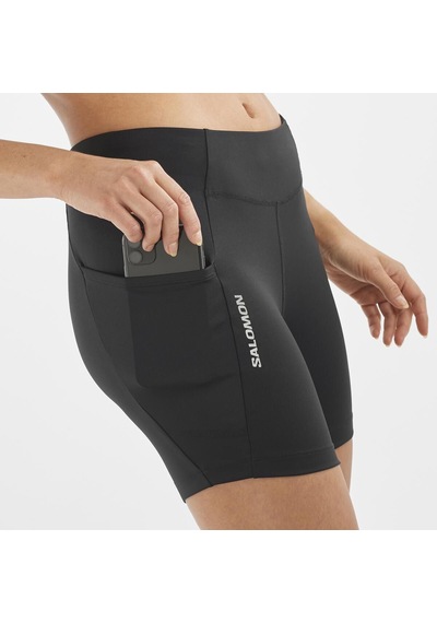 Salomon Cross Run Short Tıght W 27412 Siyah