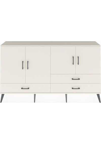 Arges Konsol 5 Raflı 3 Çekmeceli 4 Kapaklı 176x30x99 Aytaşı-aytaş Aytaşı-aytaşı