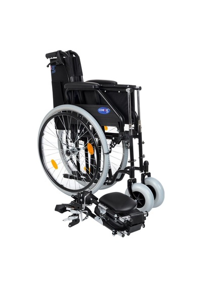 Dm-303 Özellikli 45 Cm Manuel Tekerlekli Sandalye - Ayak Kalkarlı Baldır Destekli