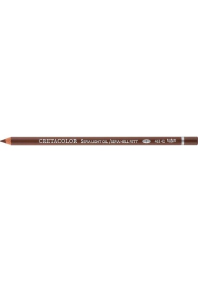 Sepia Light Oil Pencil Yağlı Tebeşir Kalemi 463 42 Kırmızı