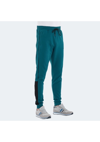 Slazenger VALARY Erkek Cepli Dar Paça Petrol Eşofman Altı