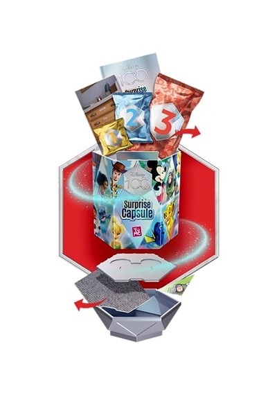 Yume Toys Dısney 100 Sürpriz Kapsül - Seri 2 Çok Renkli