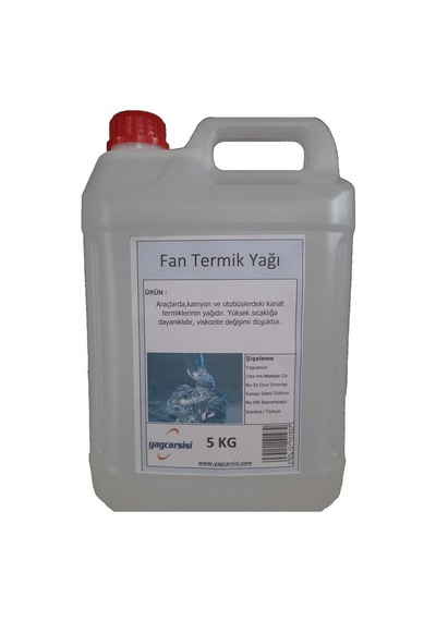 Fan Termik Yağı 5 KG