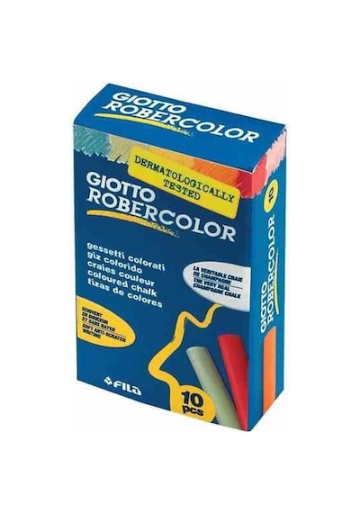 Giotto Robercolor Tebeşir 10'lu Paket Renkli N11.32