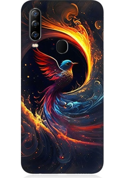 General Mobile Discovery Gm20 Pro Uyumlu Renkli Kuş Desenli Silikon Kılıf