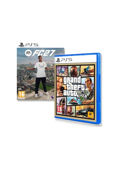 Ea Sports Fc 27 + Gta V Ps5 2'li Oyun Seti